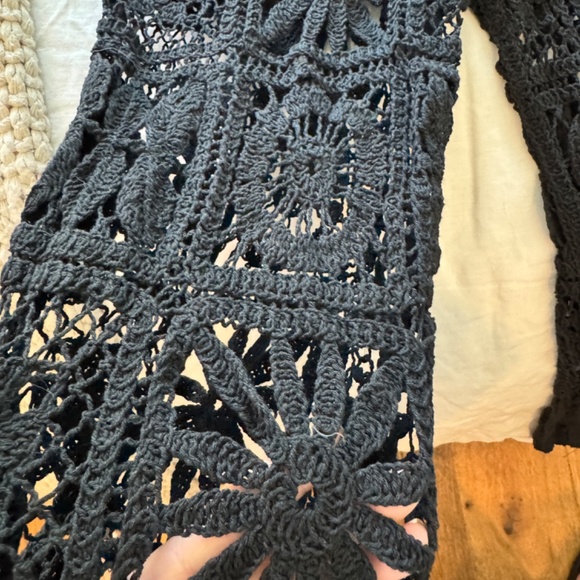 AZ BOHO CROCHET PANTS SM/MED - Picture 4 of 5